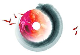 中國(guó)風(fēng)水墨畫(huà)