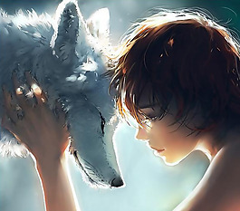 位圖 插畫 人物 女人 動(dòng)物 免費(fèi)素材