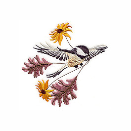 位圖 繡花 動(dòng)物 鳥(niǎo)類(lèi) 燕子 免費(fèi)素材