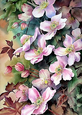 位圖 寫(xiě)意花卉 植物 花朵 免費(fèi)素材