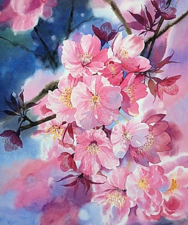 位圖 寫意花卉 植物 花朵 免費(fèi)素材
