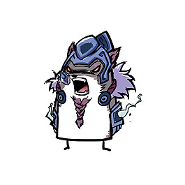 位圖 插畫 熱門游戲 LOL Q版手繪 免費素材