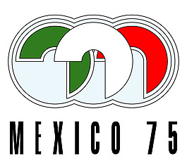 Mexico_75 logo設計欣賞 Mexico_75運動賽事標志下載標志設計欣賞
