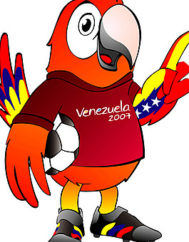 Guaki_Mascota_de_la_Copa_America_2007 logo設計欣賞 Guaki_Mascota_de_la_Copa_America_2007運動標志下載標志設計欣賞