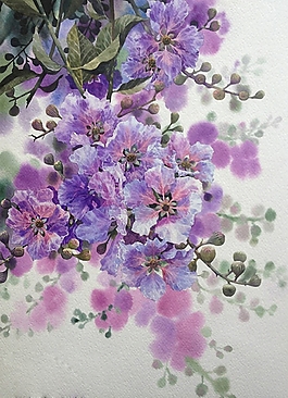 位圖 寫意花卉 植物 花朵 免費(fèi)素材