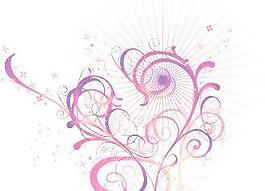 韓國(guó)潮流花紋矢量圖196