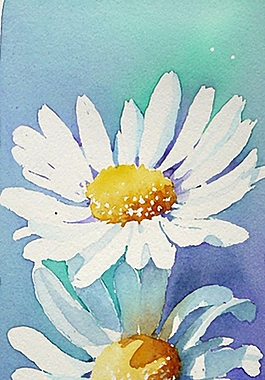 位圖 寫意花卉 植物 花朵 免費素材