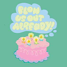 印花矢量圖 生活元素 蛋糕 蠟燭 擬人 免費(fèi)素材