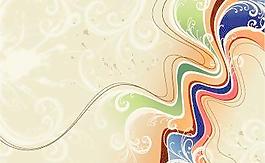 韓國(guó)潮流花紋矢量圖140