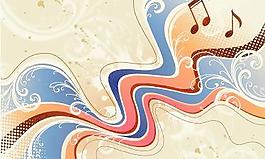 韓國(guó)潮流花紋矢量圖139
