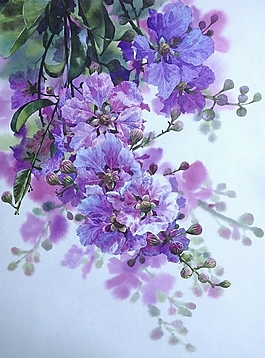 位圖 寫意花卉 植物 花朵 免費(fèi)素材