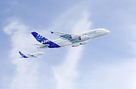 空客 380型 大型 客機圖片