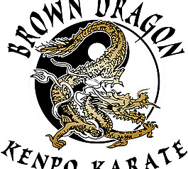 Brown_Dragon_Kempo_Karate logo設計欣賞 Brown_Dragon_Kempo_Karate體育標志下載標志設計欣賞