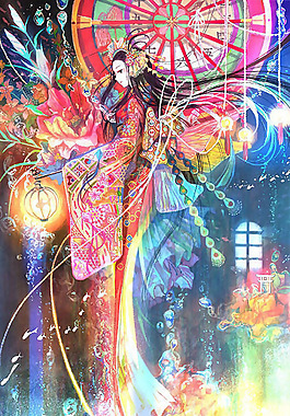 位圖 插畫 藝術(shù)效果 水彩 人物 免費(fèi)素材