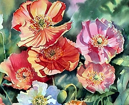 位圖 寫意花卉 植物 花朵 免費(fèi)素材