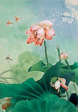 位圖 寫意花卉 植物 花朵 免費(fèi)素材