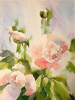 位圖 寫意花卉 植物 花朵 免費素材