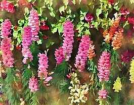 位圖 寫意花卉 植物 花朵 免費(fèi)素材