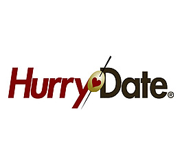 HurryDate logo設計欣賞 HurryDate服務行業(yè)LOGO下載標志設計欣賞