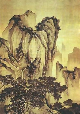 位圖 插畫 風(fēng)景畫 藝術(shù)效果 水墨 免費素材
