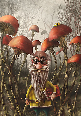 位圖 插畫 人物插畫 人物 老人 免費(fèi)素材
