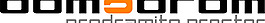 domodrom logo設計欣賞 domodrom服務公司LOGO下載標志設計欣賞