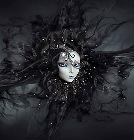 位圖 插畫師 Natalie Shau 詭異唯美插畫 免費素材