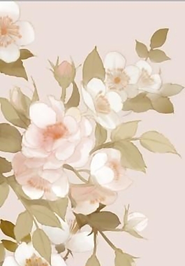 位圖 寫意花卉 植物 花朵 免費素材
