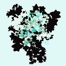 印花矢量圖 藝術(shù)效果 水彩 植物 花卉 免費(fèi)素材