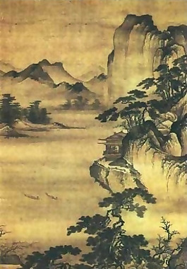 位圖 插畫 風(fēng)景畫 藝術(shù)效果 水墨 免費(fèi)素材