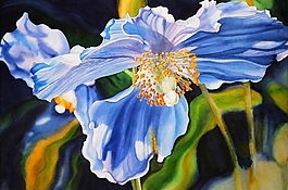位圖 寫意花卉 植物 花朵 免費素材