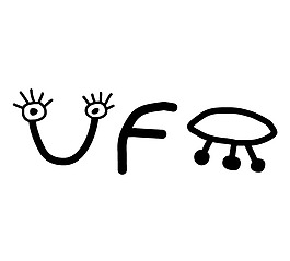 UFO logo設計欣賞 UFO下載標志設計欣賞