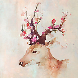 位圖 插畫師 withgiraffe 藝術(shù)效果 水彩 免費(fèi)素材