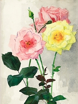 位圖 寫意花卉 植物 花朵 免費素材