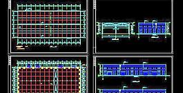某市工廠建筑平面設計圖