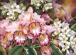 位圖 寫(xiě)意花卉 植物 花朵 免費(fèi)素材