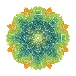 印花矢量图 几何专题 花纹 植物花纹 植物 免费素材
