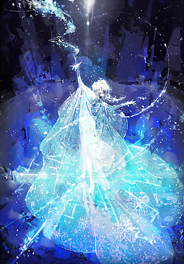 位圖 插畫 熱門動(dòng)畫 冰雪奇緣 人物插畫 免費(fèi)素材