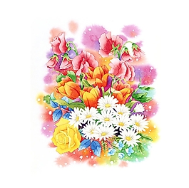 位圖 寫意花卉 植物 花朵 免費(fèi)素材
