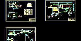 某市小電站壓力前池施工設計圖