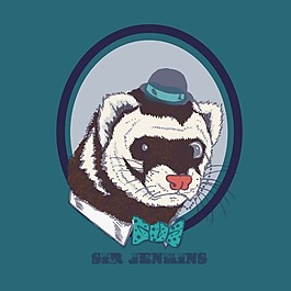 印花矢量圖 卡通 動(dòng)物 熊 生活元素 免費(fèi)素材