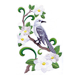 位圖 繡花 動(dòng)物 鳥 植物 免費(fèi)素材