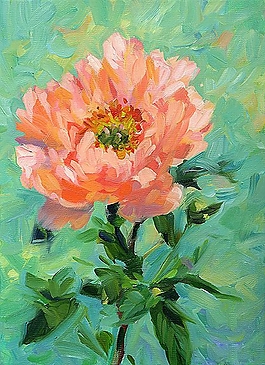 位圖 寫意花卉 植物 花朵 免費素材