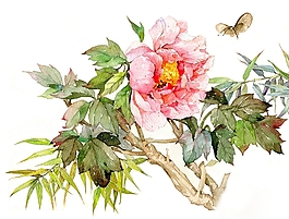 位圖 寫意花卉 植物 花朵 免費(fèi)素材