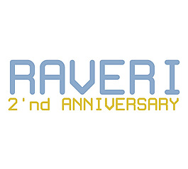 Raveri_2_nd_Anniversary logo設計欣賞 Raveri_2_nd_Anniversary唱片公司標志下載標志設計欣賞
