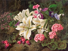 位圖 寫意花卉 植物 花朵 免費(fèi)素材