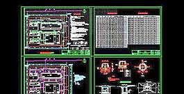 某小区内的给水、排水施工设计图