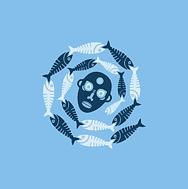 印花矢量圖 民族風(fēng) 剪紙 人物 男人頭 免費(fèi)素材