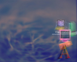 電腦字母眩暈科技