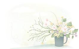 韓國植物裝飾邊框矢量圖14